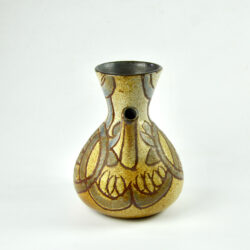 Large orders French mid-century pottery vase Ludovic by Salins