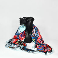 Christian Lacroix Couture Sketch Silk Scarf