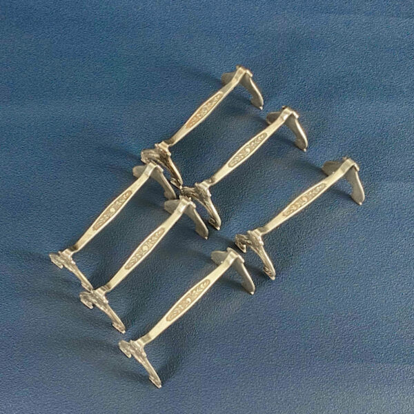 6-christofle-gallia knife-rests-1920s-set-of-antique-french-silver-plate-cutlery-rests 2