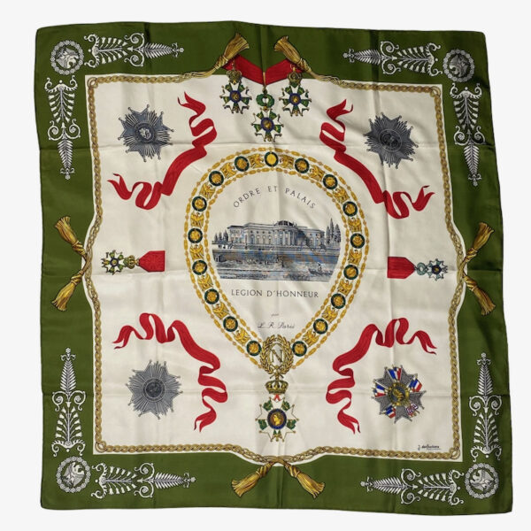 LR Paris silk scarf, Legion d’Honneur