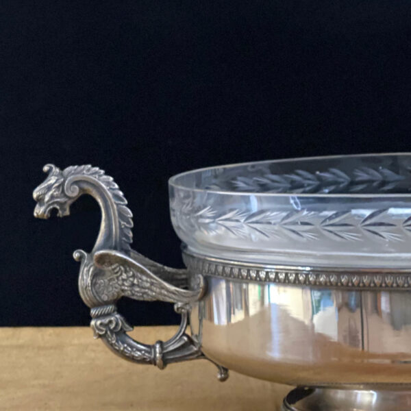 Roux-Marquiand jardiniere or centrepiece in silver plate - Image 2